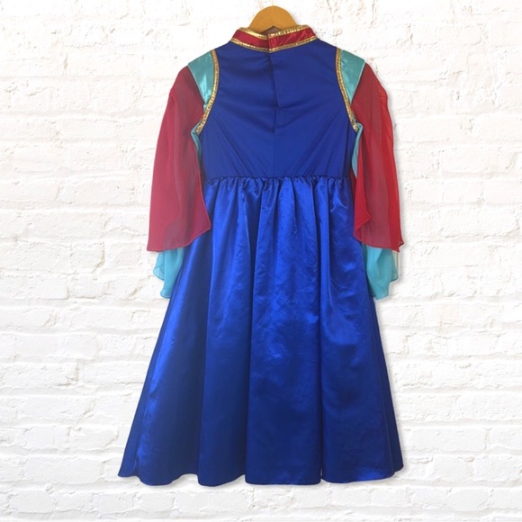 Disney Princess Mulan Costume Dress - Red, Blue, Purple Size 7/8 - Picture 2 of 8